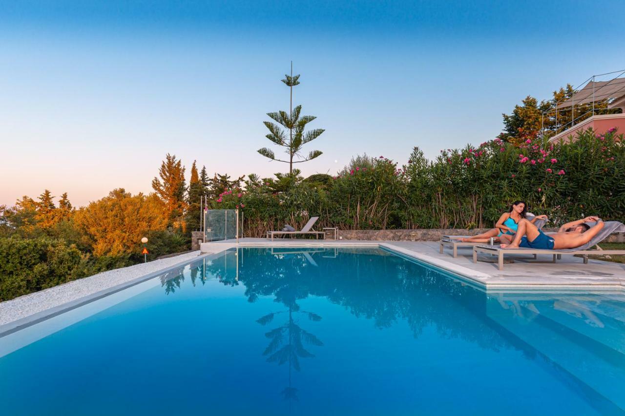 Villa OMNIA - Kommeno bay Dassia  Eksteriør billede